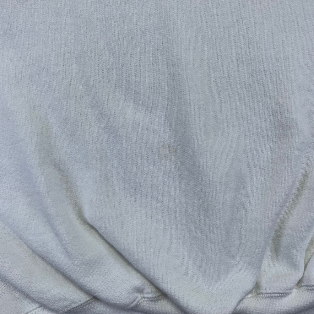 Vintage Aloha Hawaii Sweatshirt Sz Medium White Embroidered‎ Pullover Gildan 90s - Picture 9 of 14